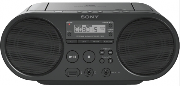 Sony ZSPS50 schwarz Radio CD-Player